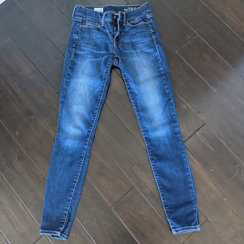 Gap "Legging Jean" 25r High-rise